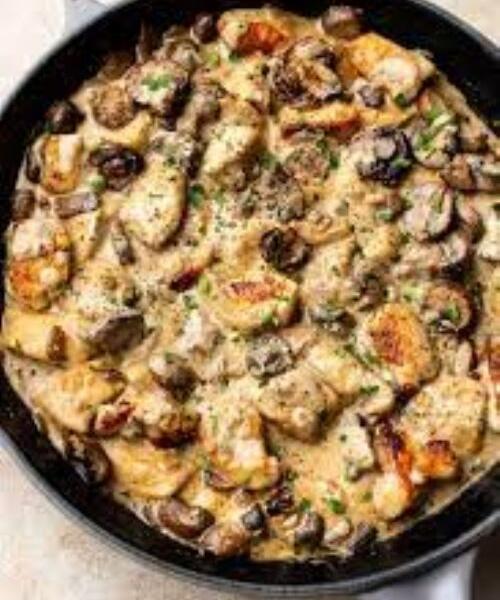 Chicken Stroganoff